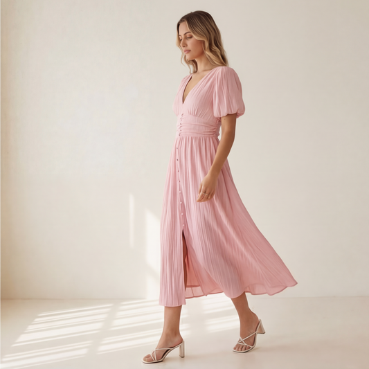 The Blush Haven Dress