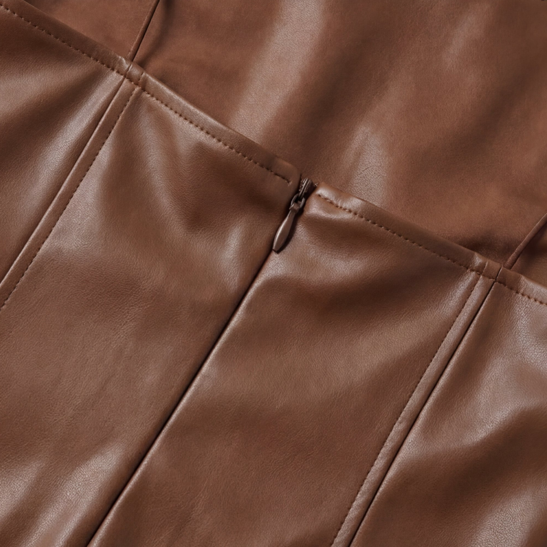 The Midnight Muse Faux-Leather Midi