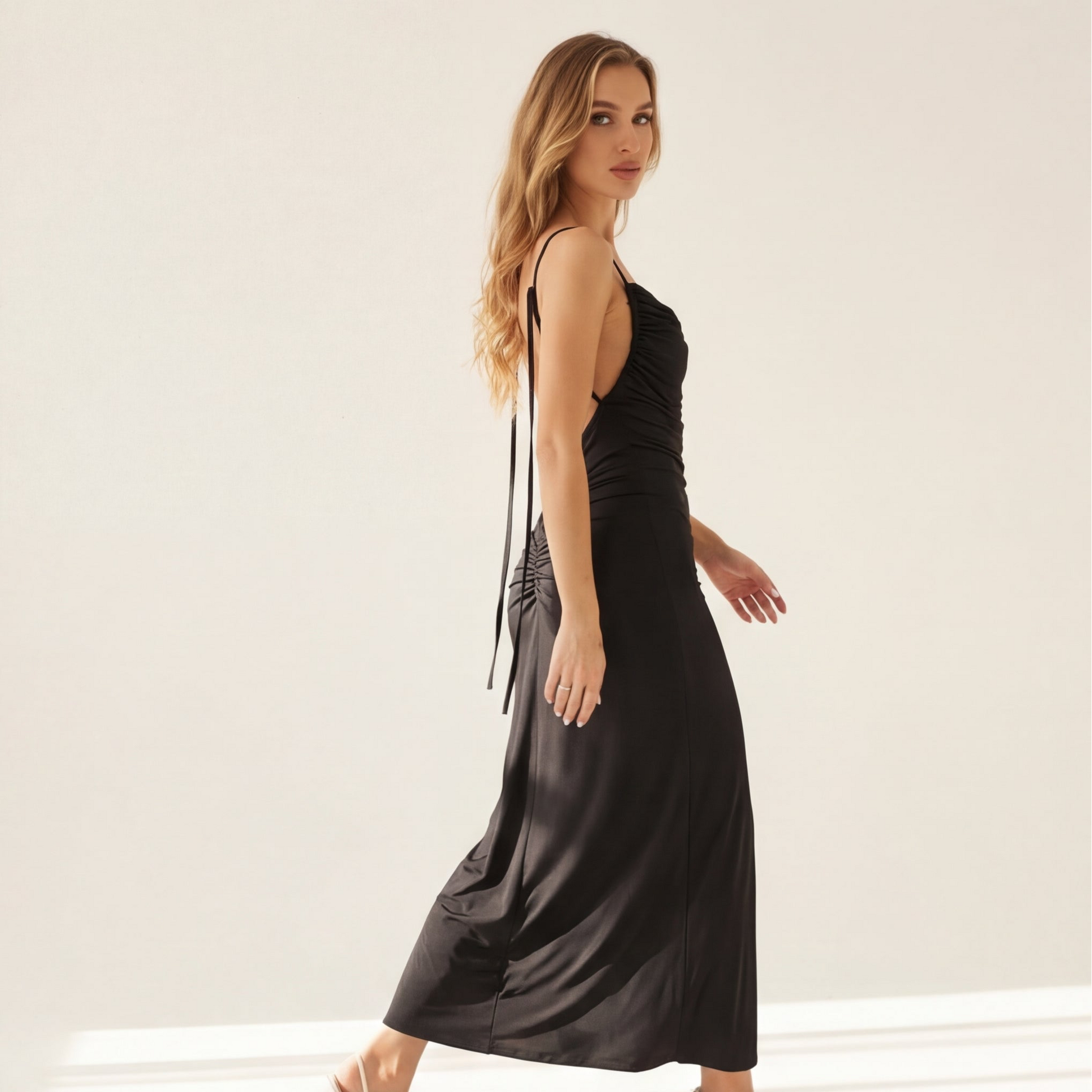 The Zenith Draped Dress