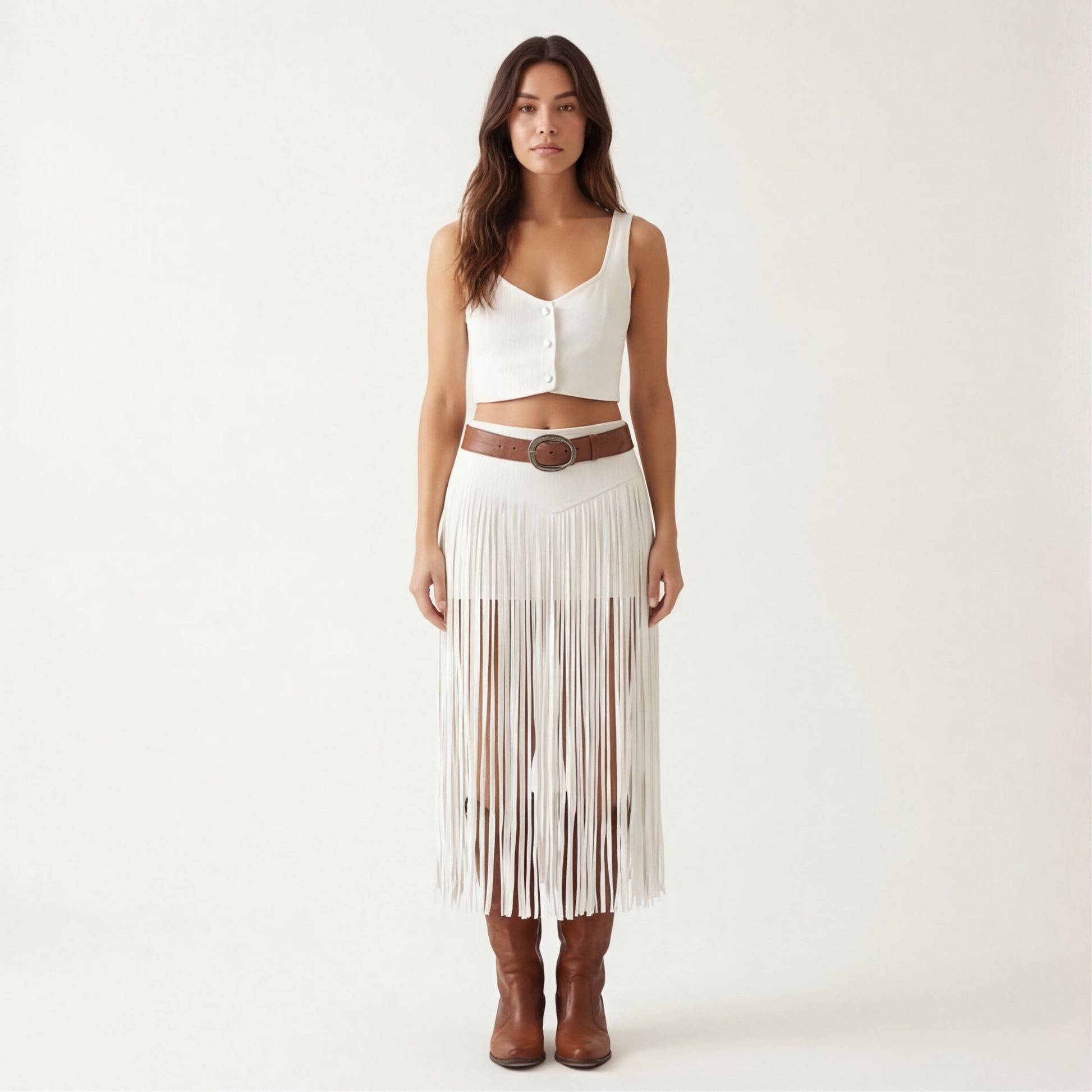The Nashville Fringe Movement Skirt