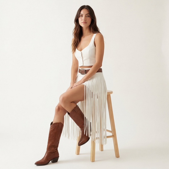 The Nashville Fringe Movement Skirt